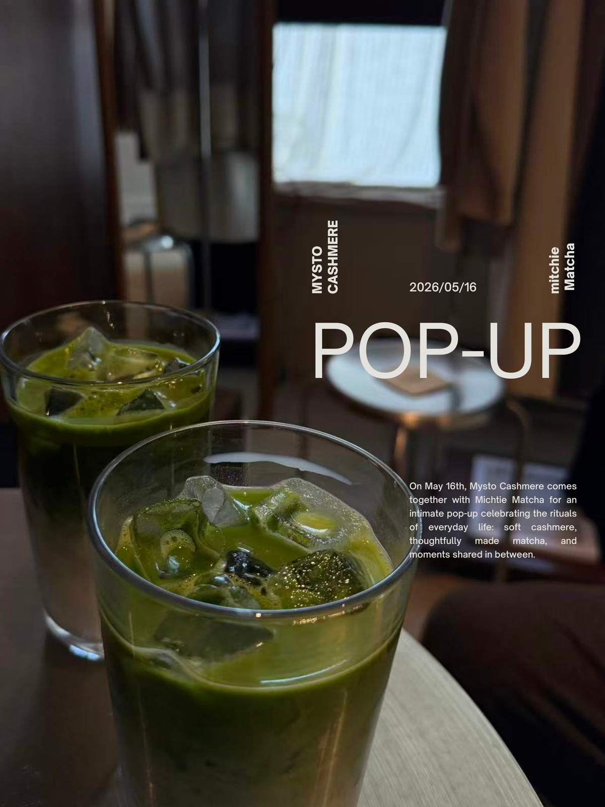 Mitchie Matcha x Mysto Cashmere Pop-up