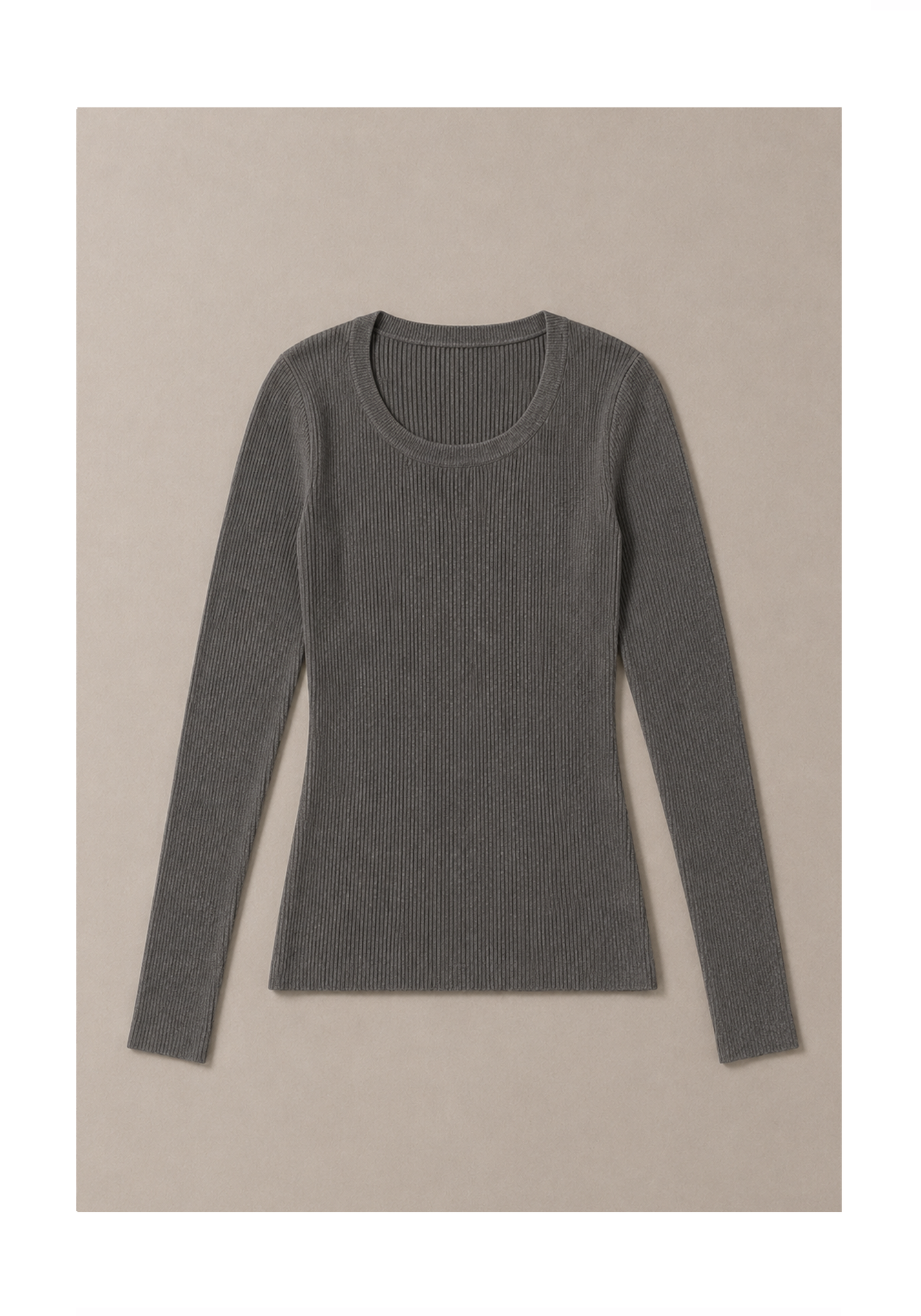 Essence Linea Scoop Top Mysto Cashmere