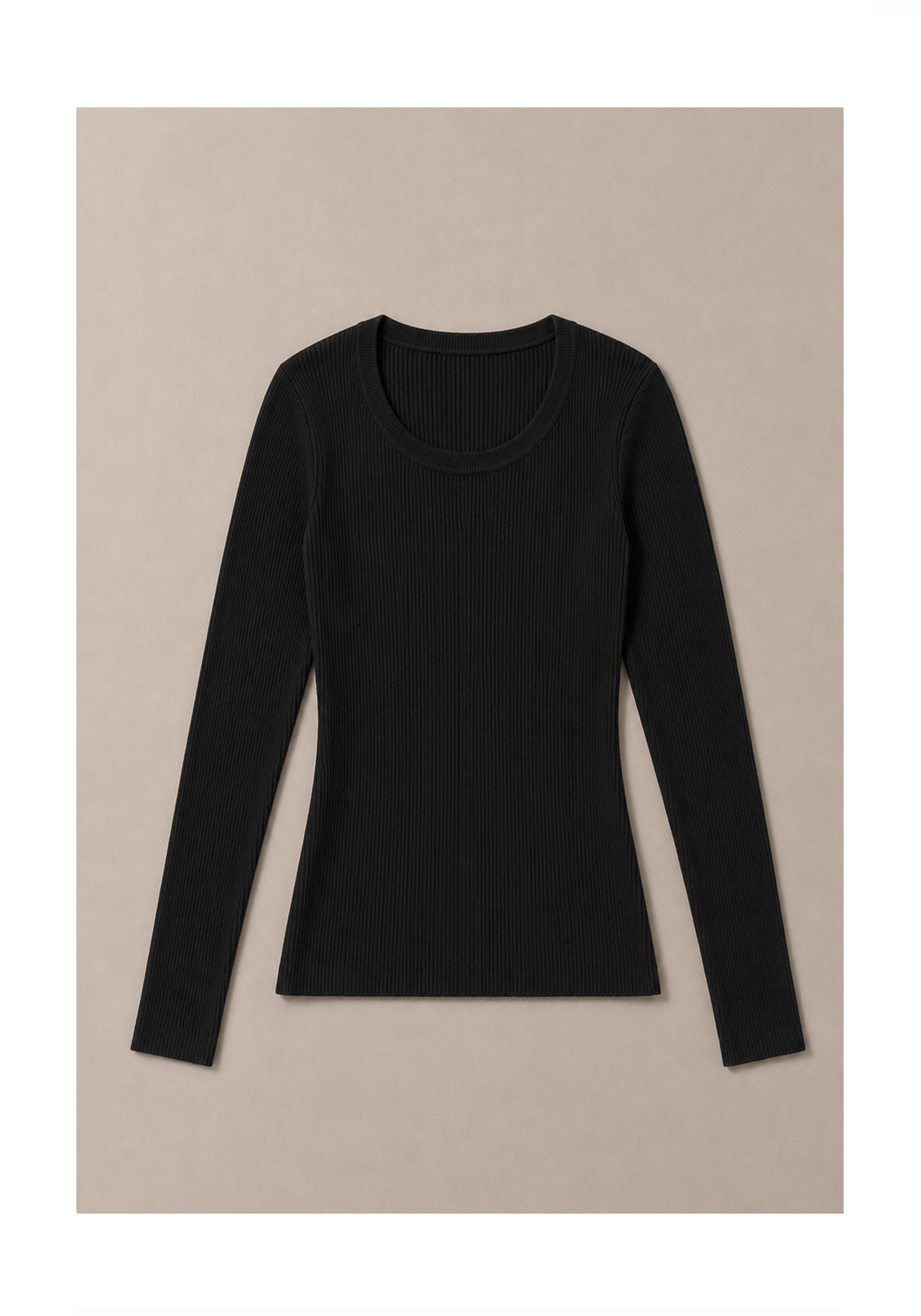 Essence Linea Scoop Top Mysto Cashmere