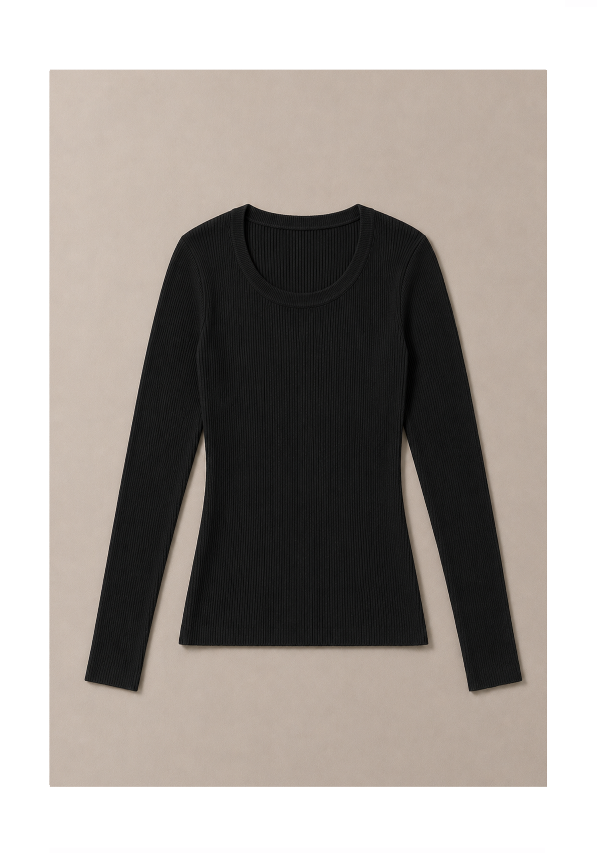 Essence Linea Scoop Top Mysto Cashmere