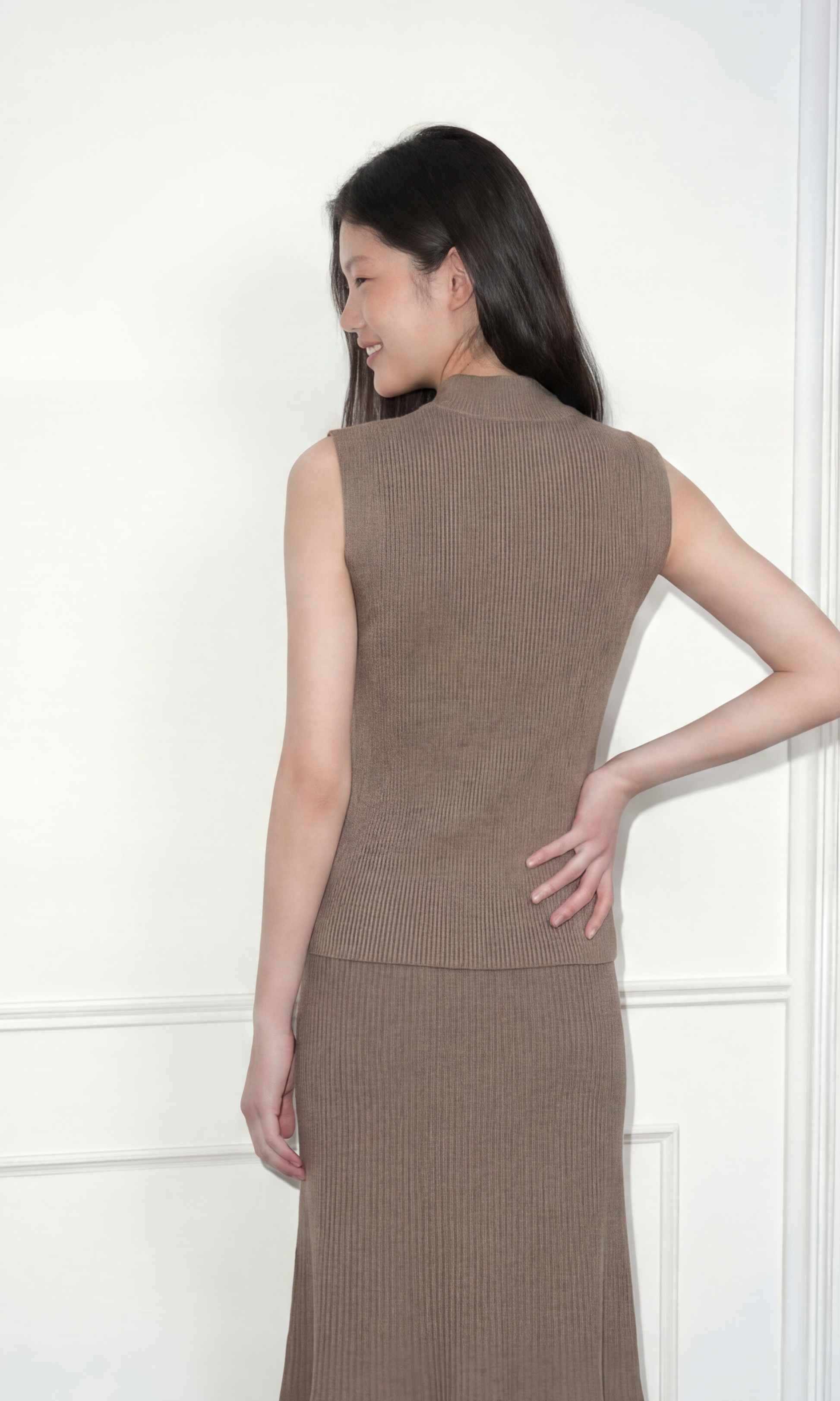 Linea Tank Mysto Cashmere