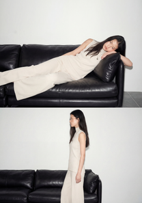 Form Side-Slit Top - Americano Mysto Cashmere
