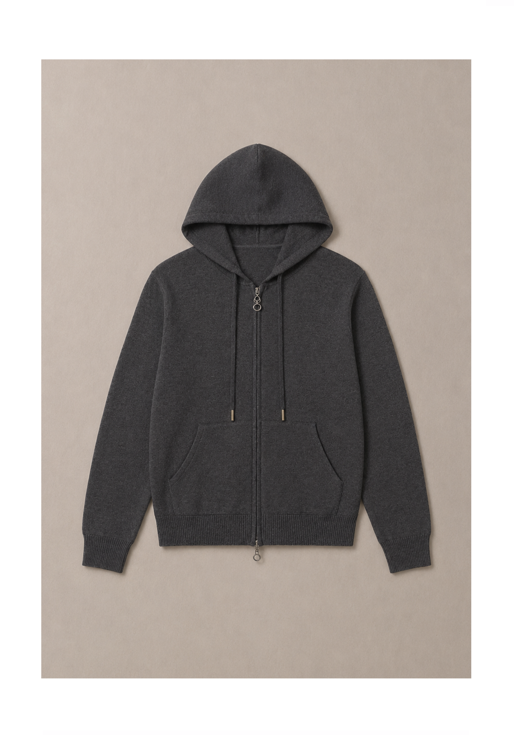 Noir Lounge Zip Hoodie Mysto Cashmere