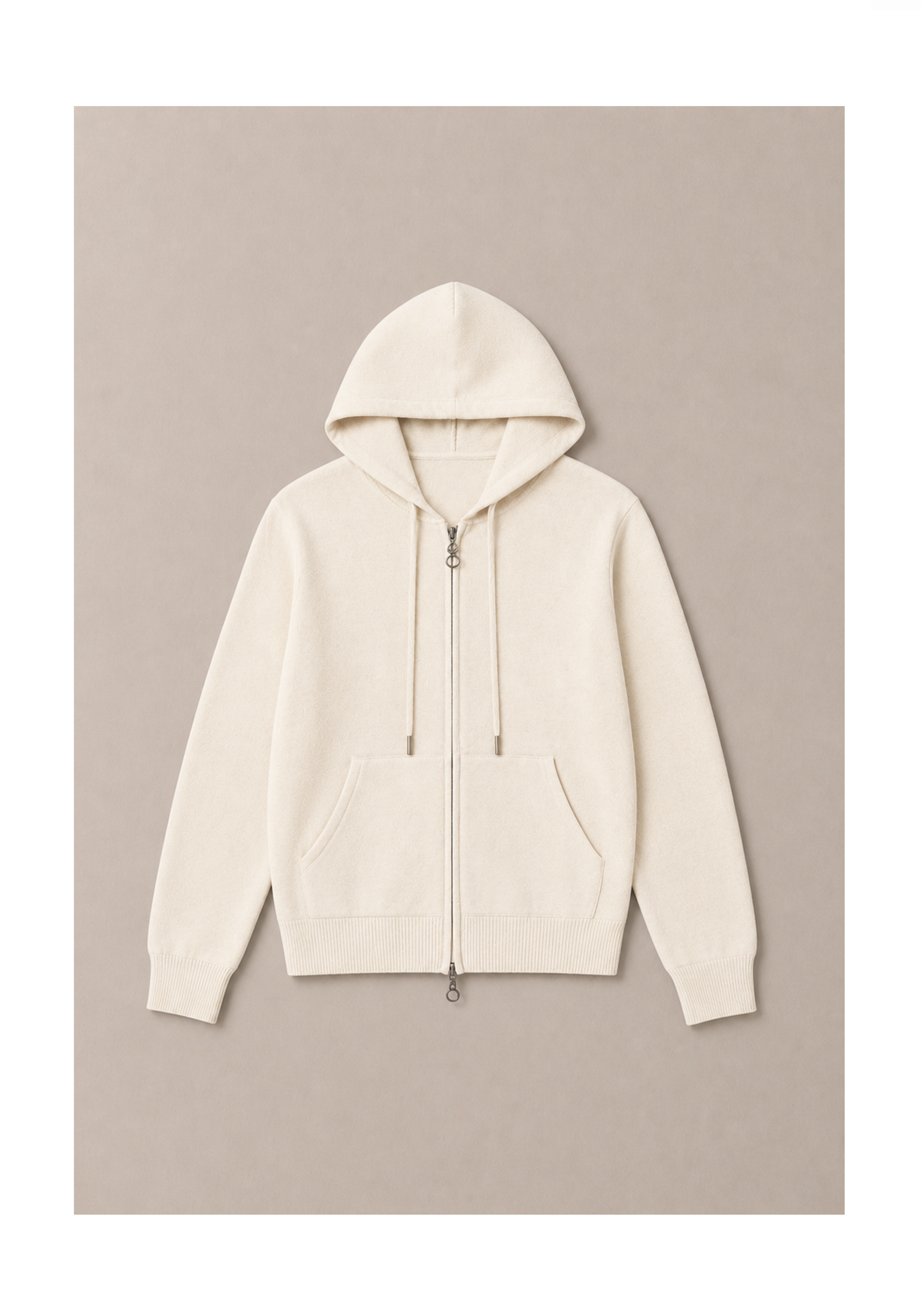 Noir Lounge Zip Hoodie Mysto Cashmere