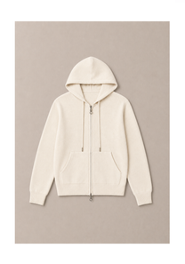 Noir Lounge Zip Hoodie Mysto Cashmere