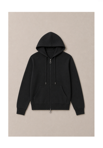 Noir Lounge Zip Hoodie Mysto Cashmere