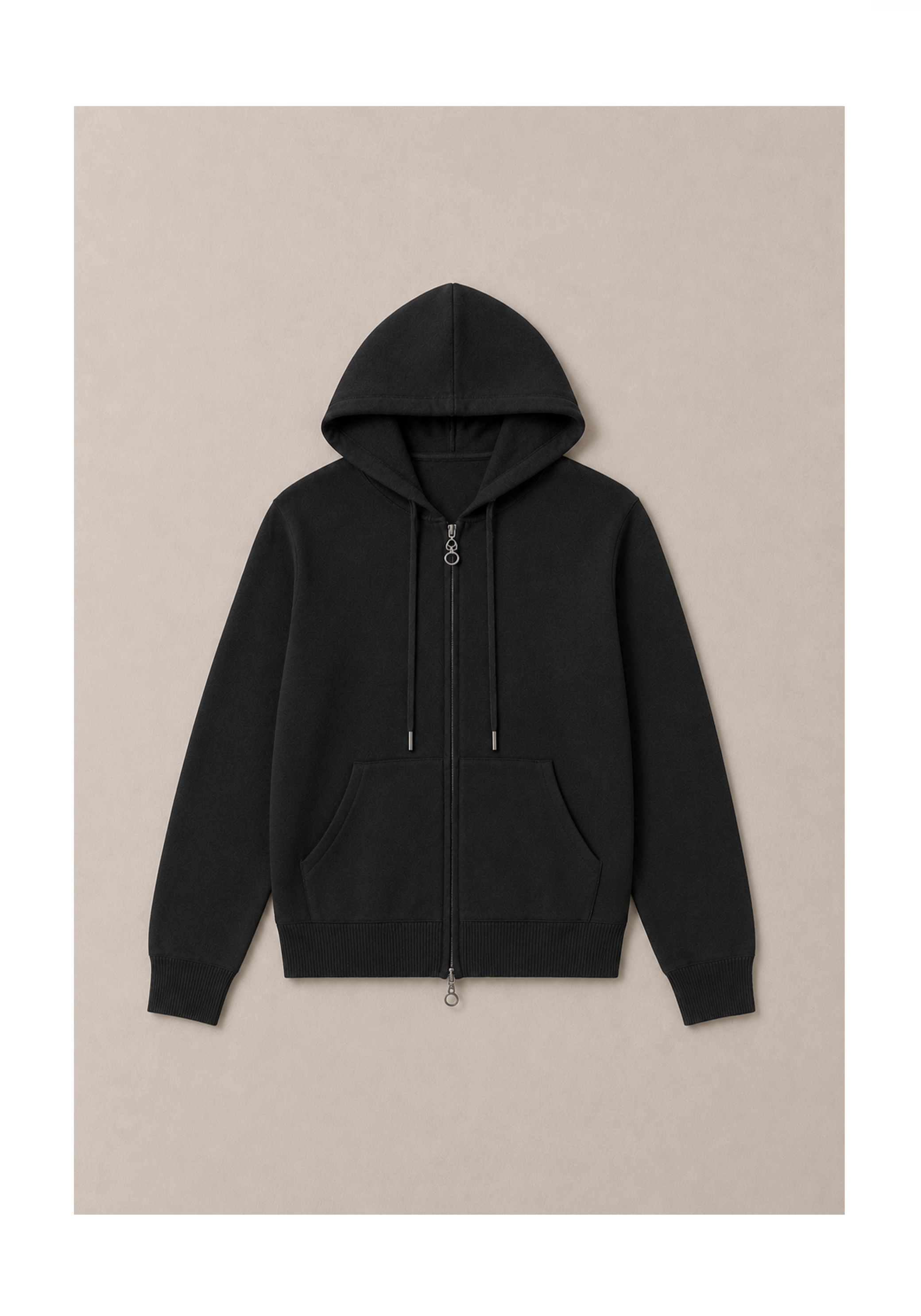 Noir Lounge Zip Hoodie Mysto Cashmere