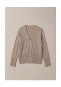 Veil V-Neck Cardigan Mysto Cashmere