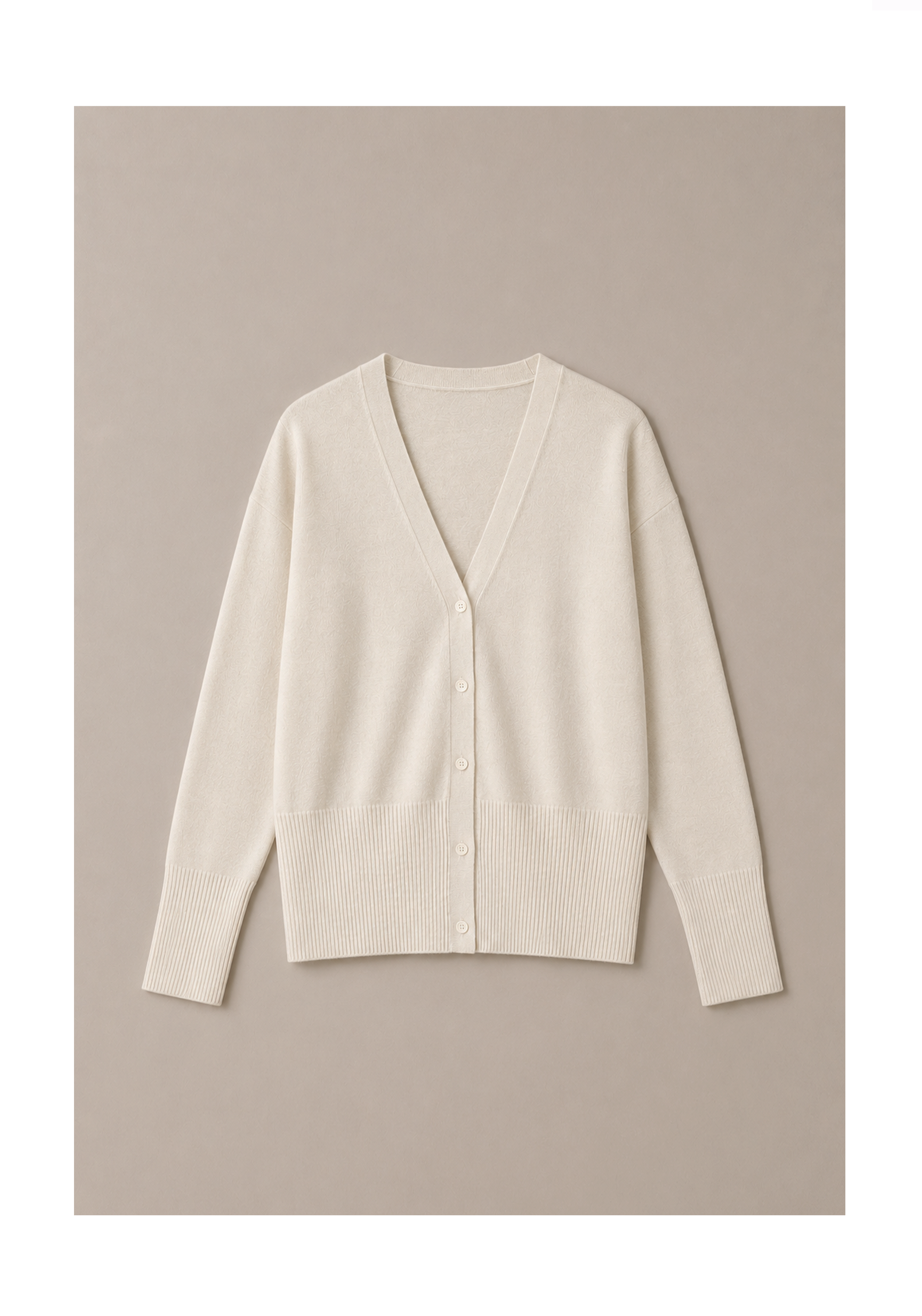 Veil V-Neck Cardigan Mysto Cashmere
