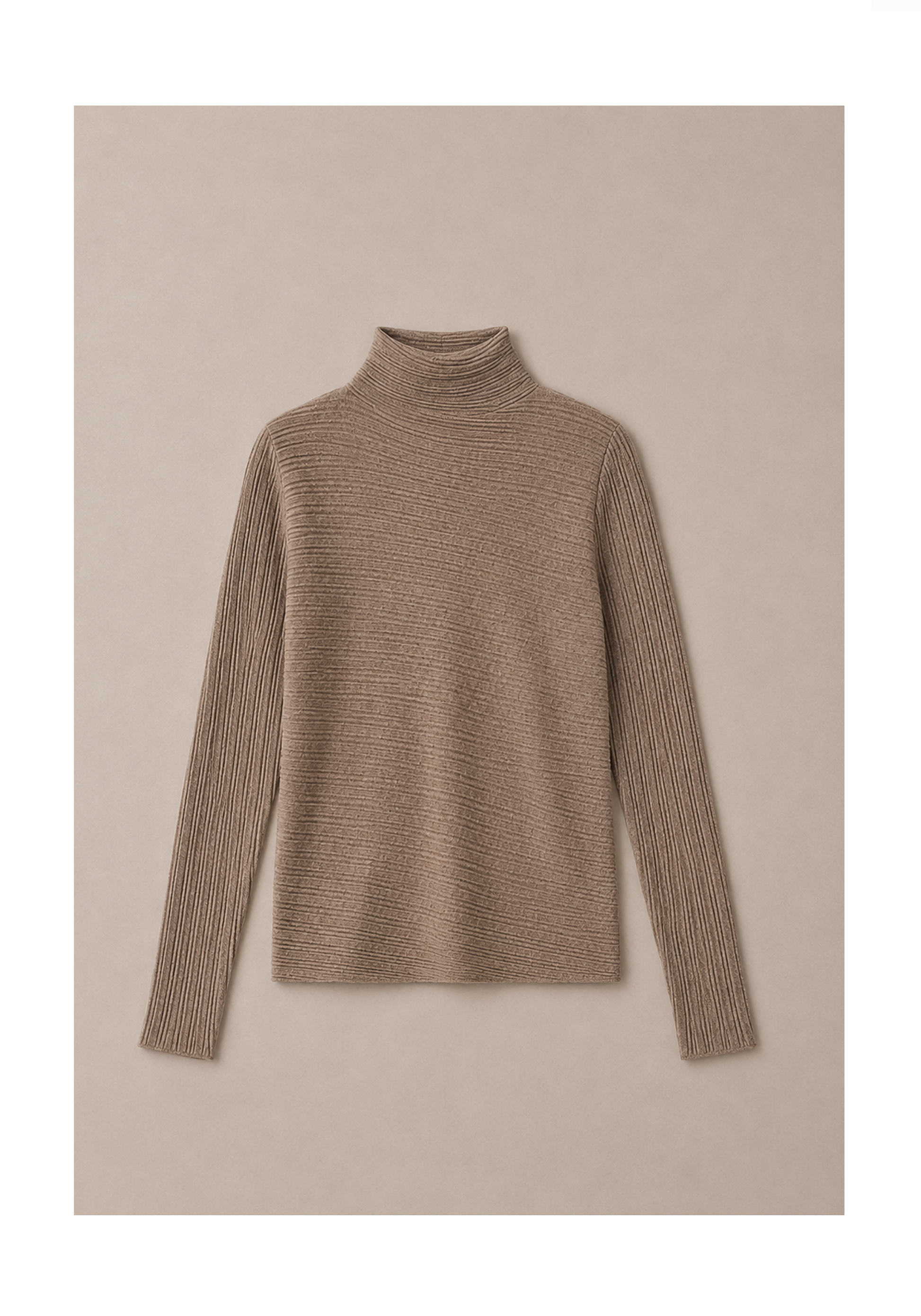 Form Flute Mock Neck Mysto Cashmere