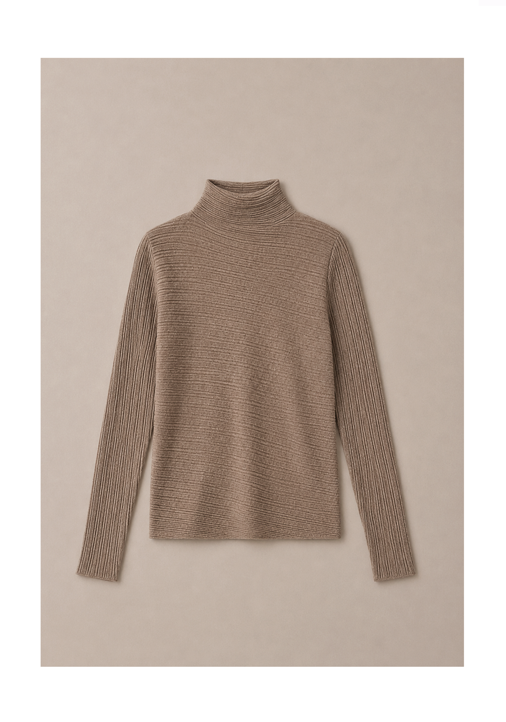 Form Flute Mock Neck Mysto Cashmere
