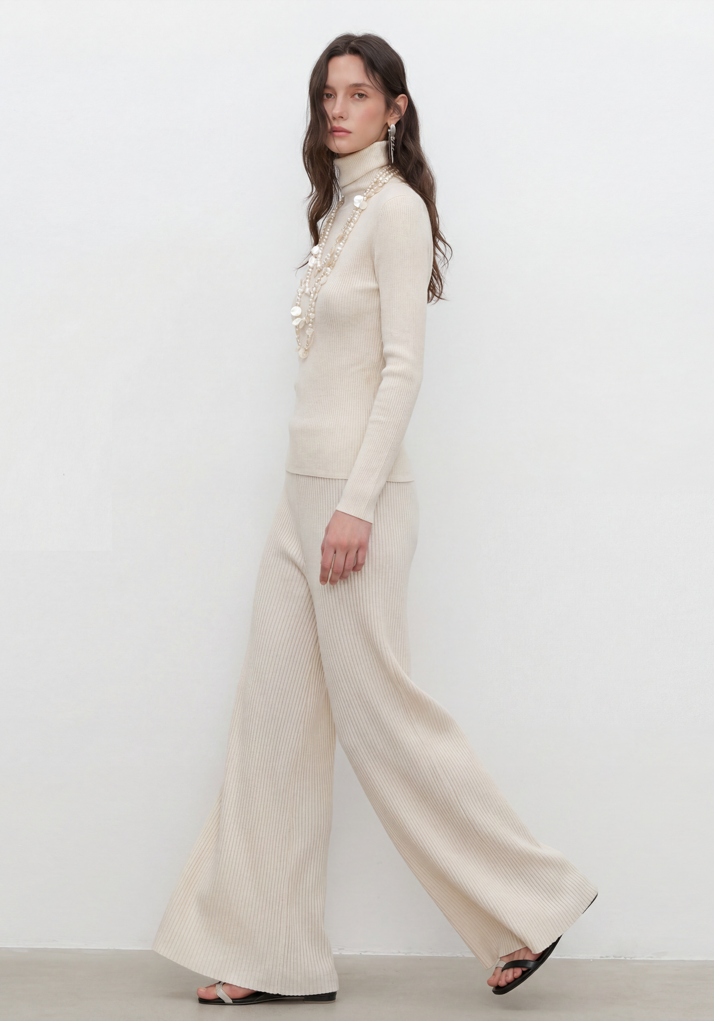Linea Sheer Turtleneck