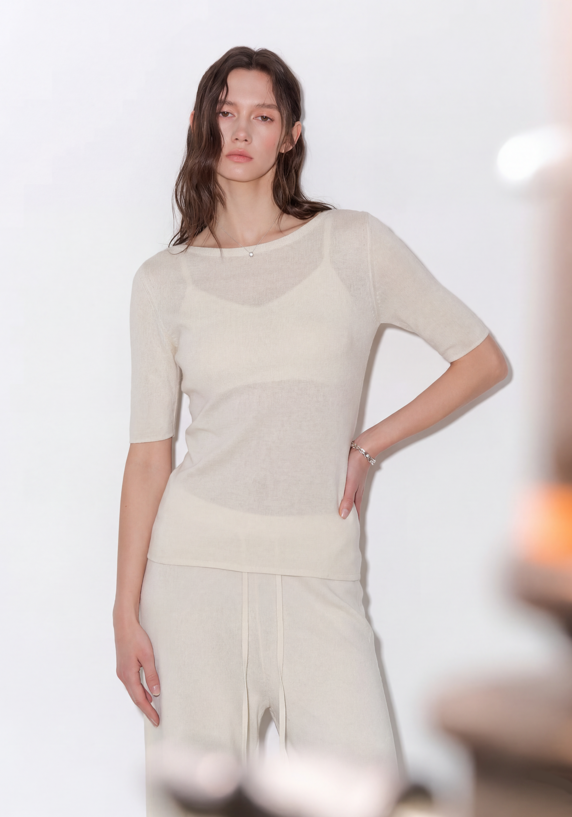 Mist Sheer Pullover