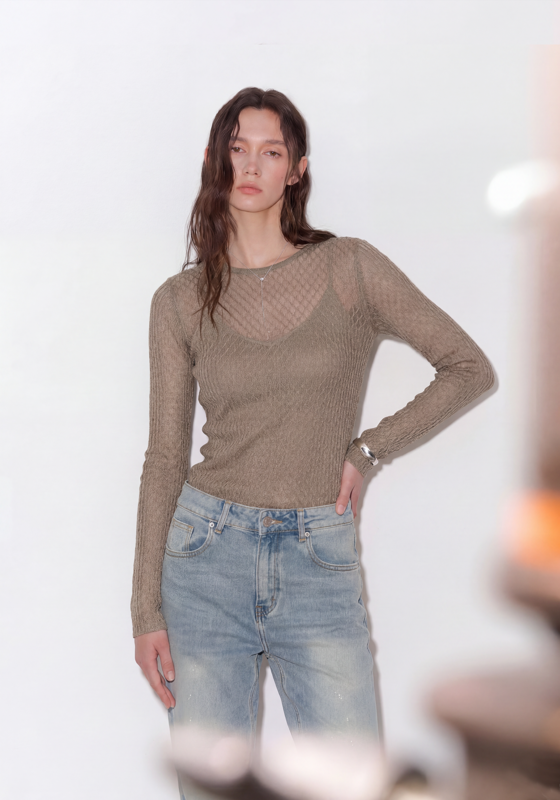 Veil Sheer Top