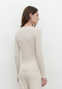 Linea Rib Sheer Top