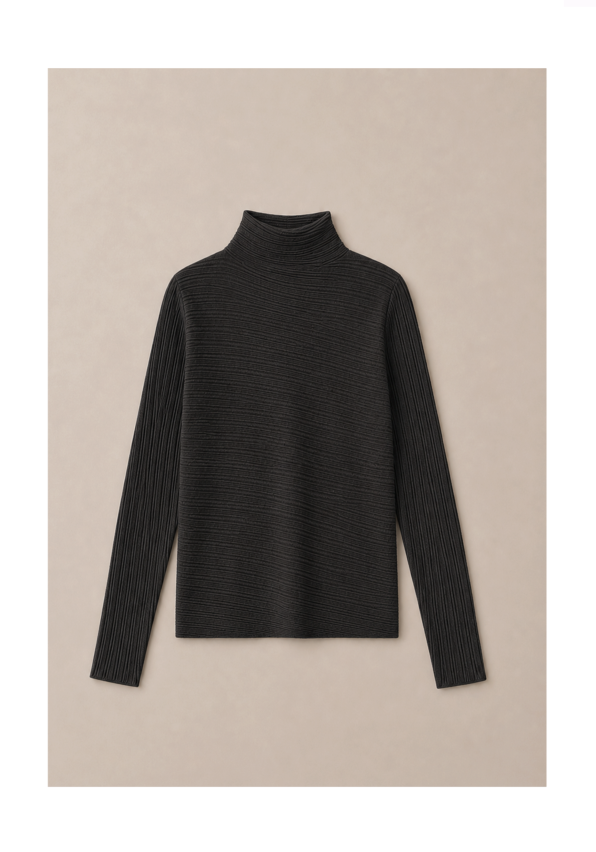 Form Flute Mock Neck Mysto Cashmere