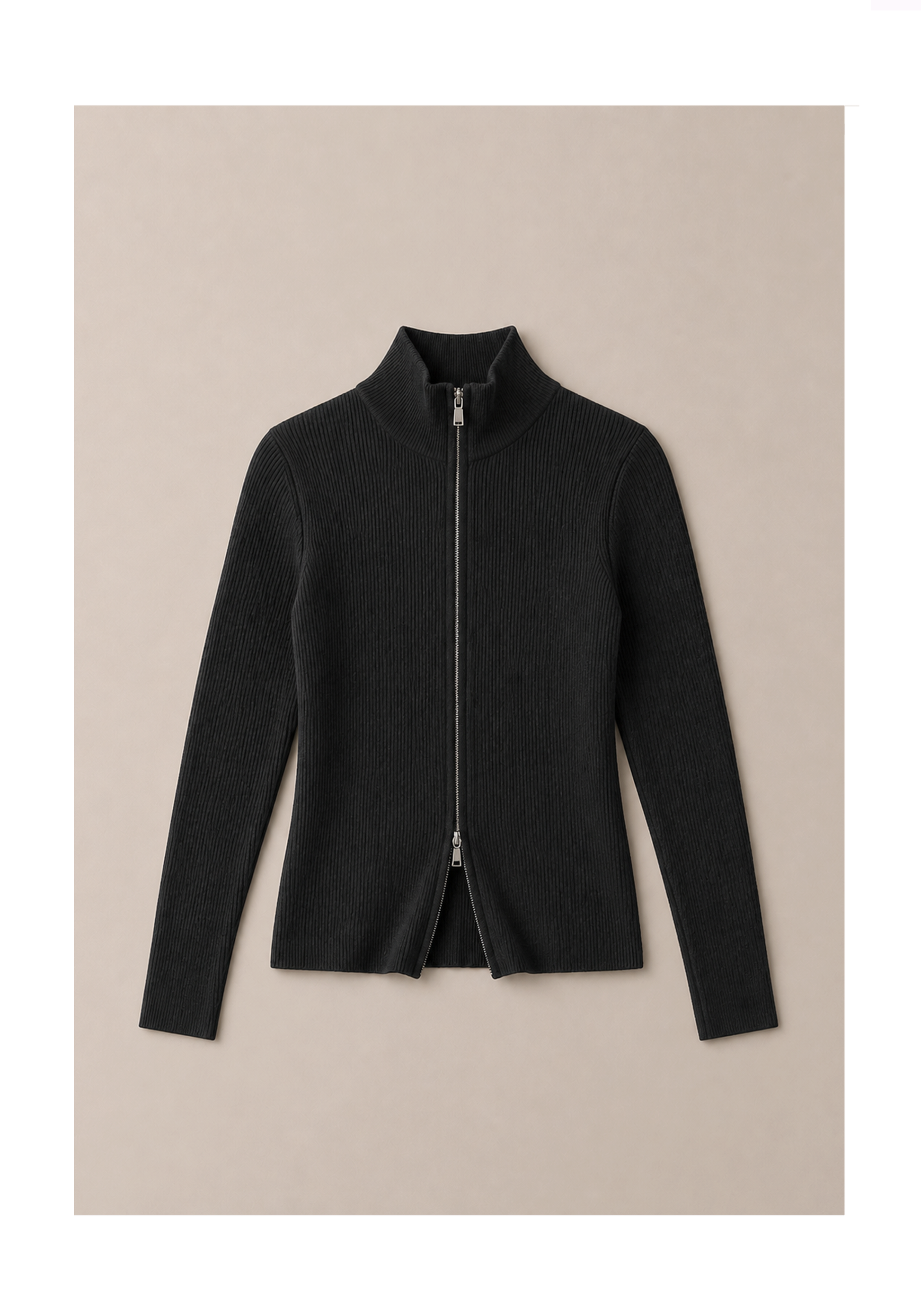 Mist Dual Zip Jacket Mysto Cashmere