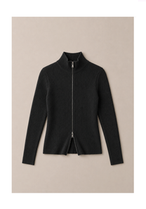 Mist Dual Zip Jacket Mysto Cashmere