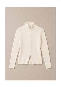 Mist Dual Zip Jacket Mysto Cashmere