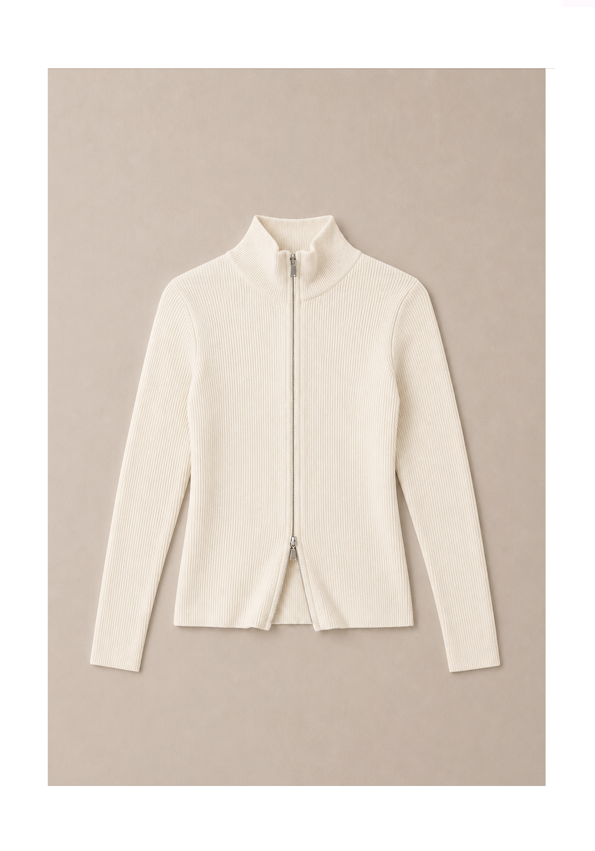 Mist Dual Zip Jacket Mysto Cashmere