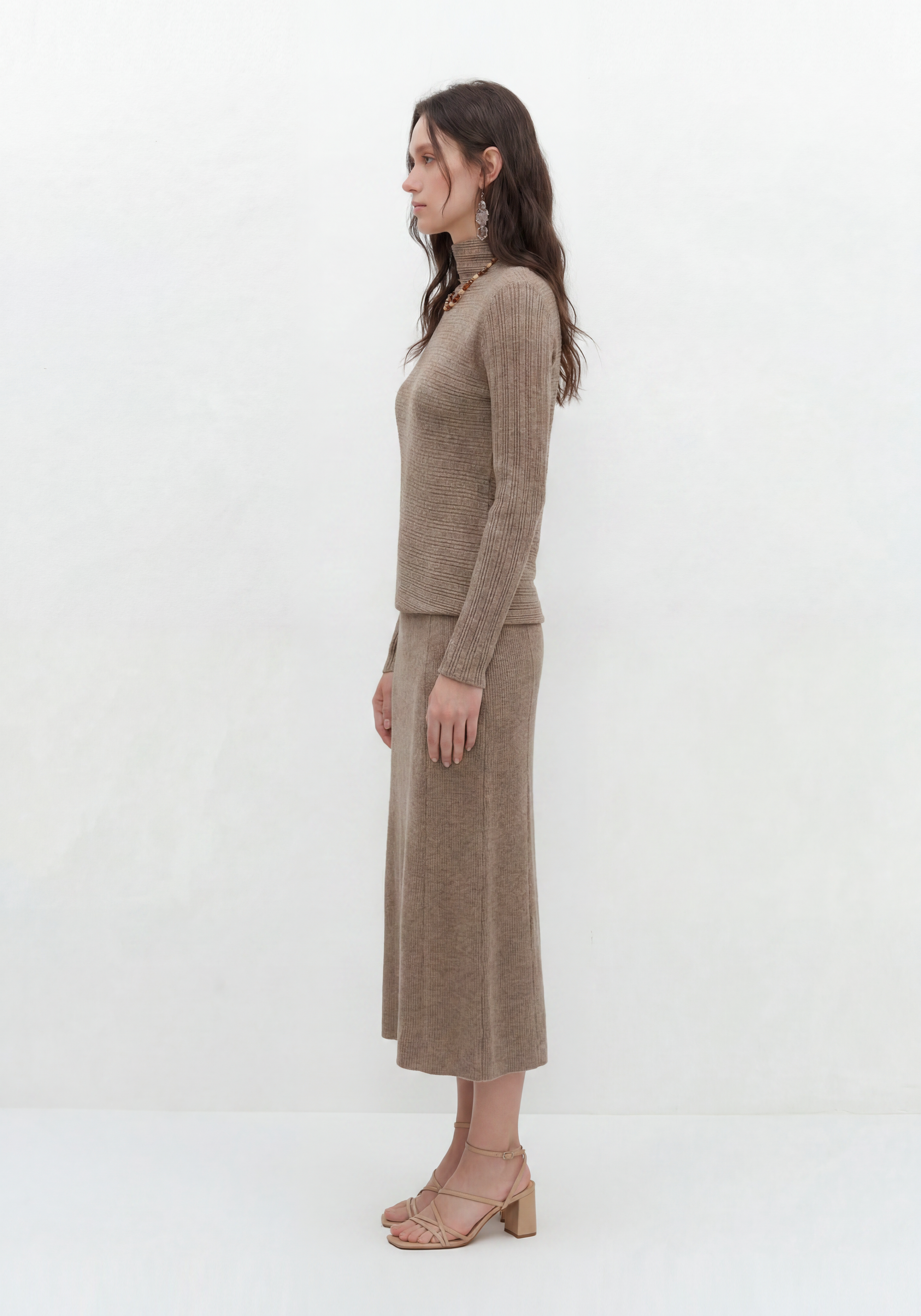 Linea Asymmetric Mock Neck