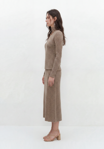 Linea Asymmetric Mock Neck