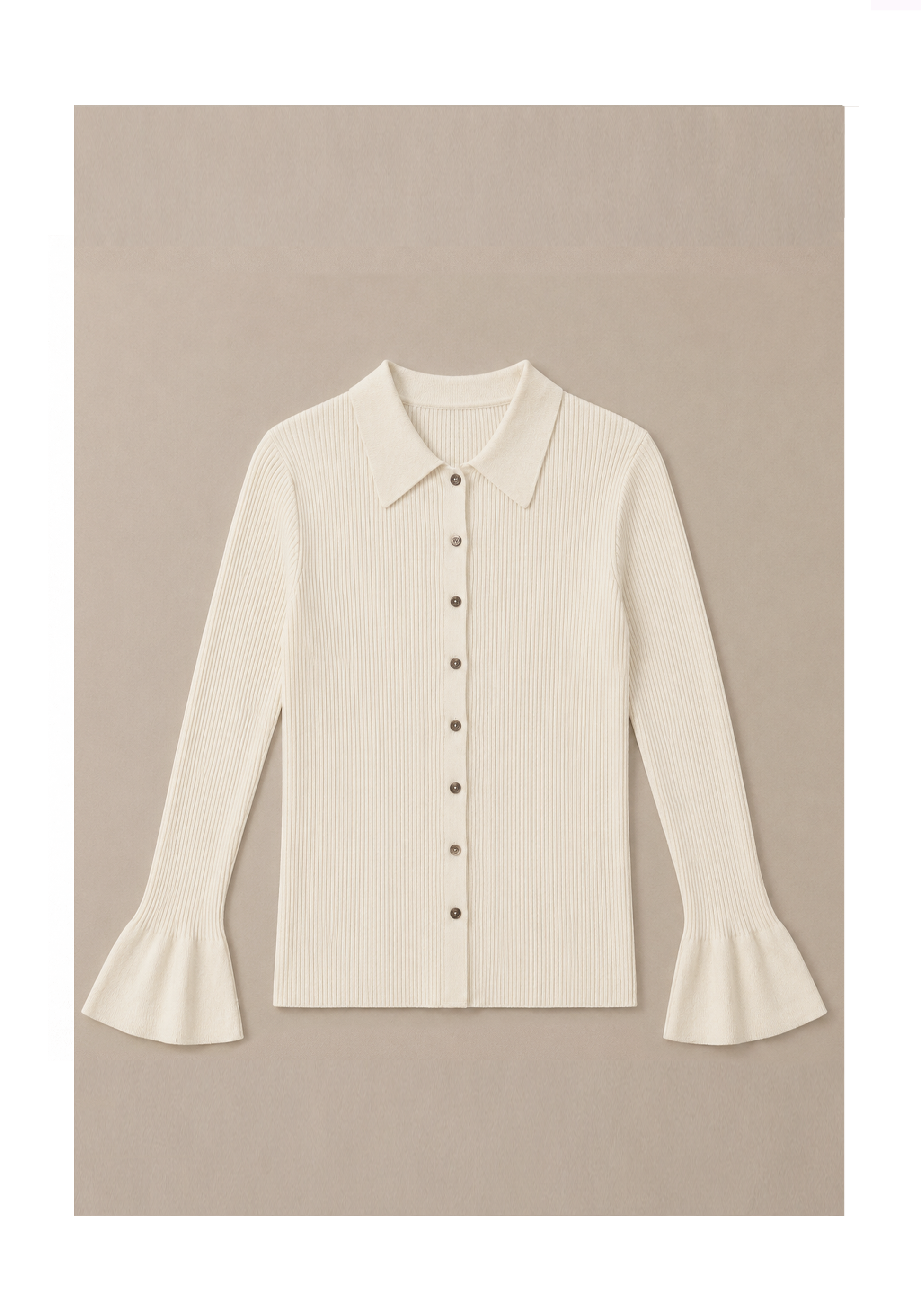 Linea Collared Cardigan Mysto Cashmere