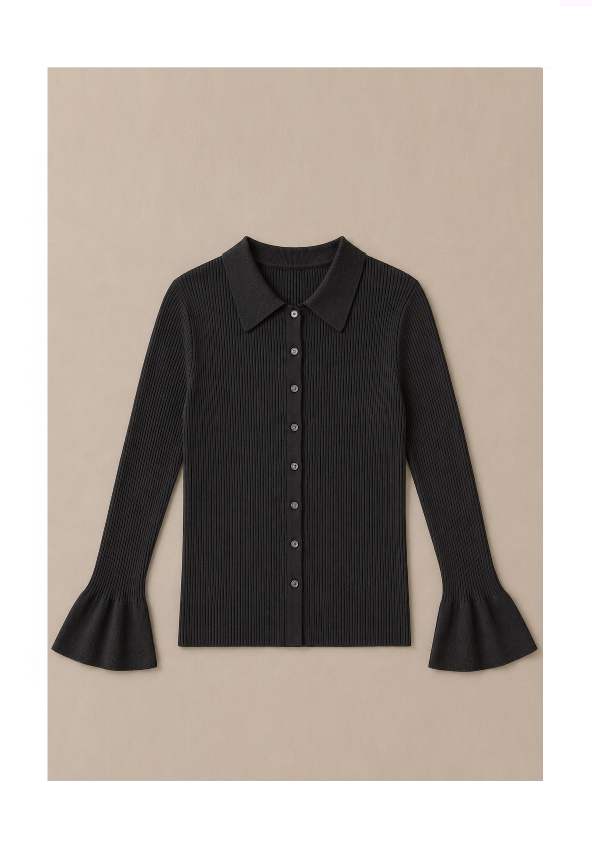 Linea Collared Cardigan Mysto Cashmere