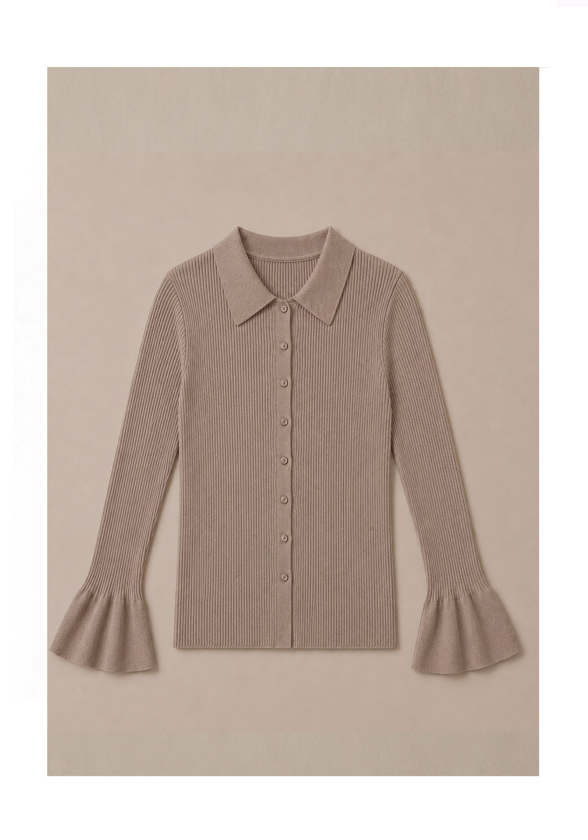 Linea Collared Cardigan Mysto Cashmere