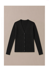 Linea V-Neck Cardigan Mysto Cashmere