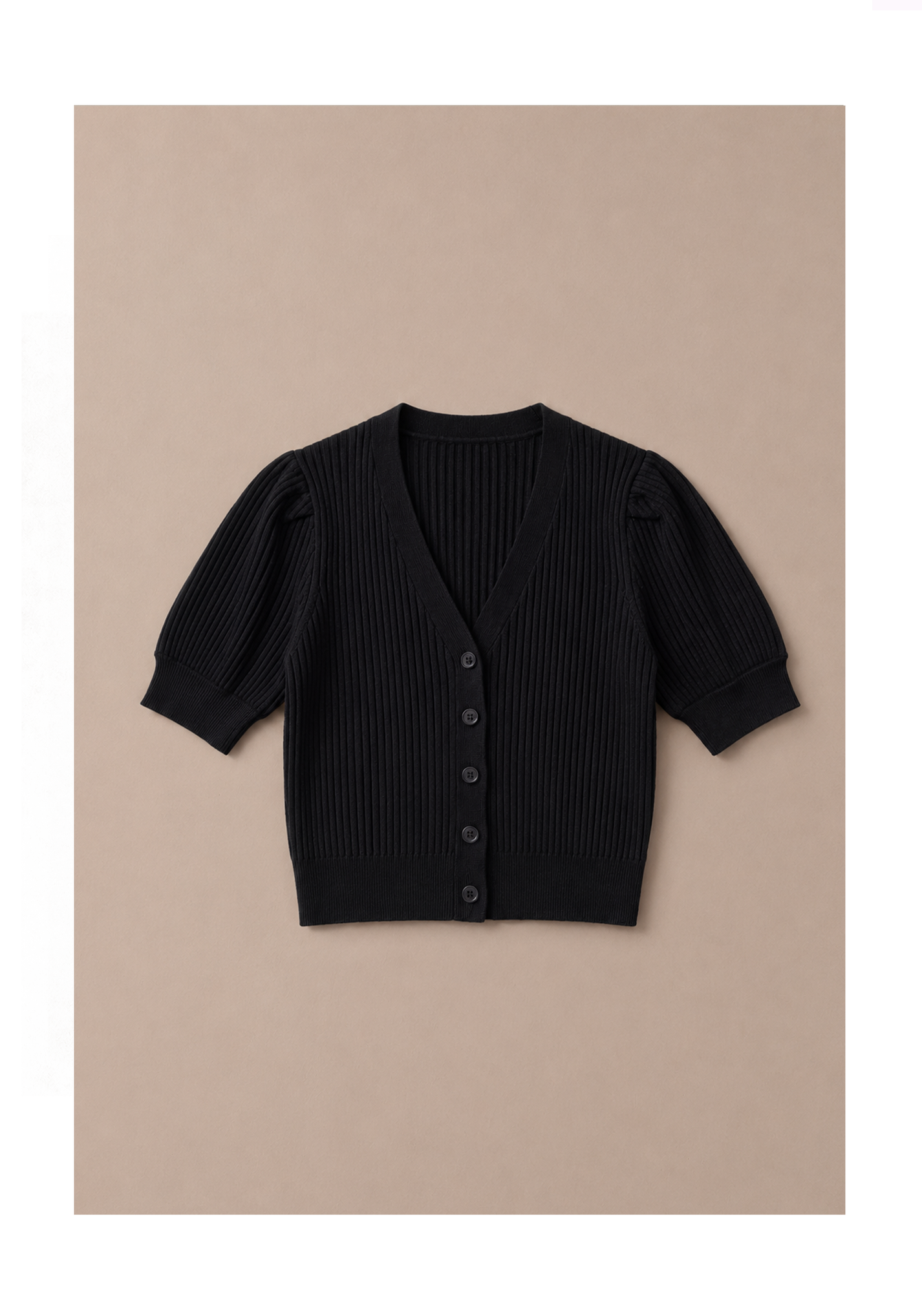 Linea Puff Sleeve Top Mysto Cashmere