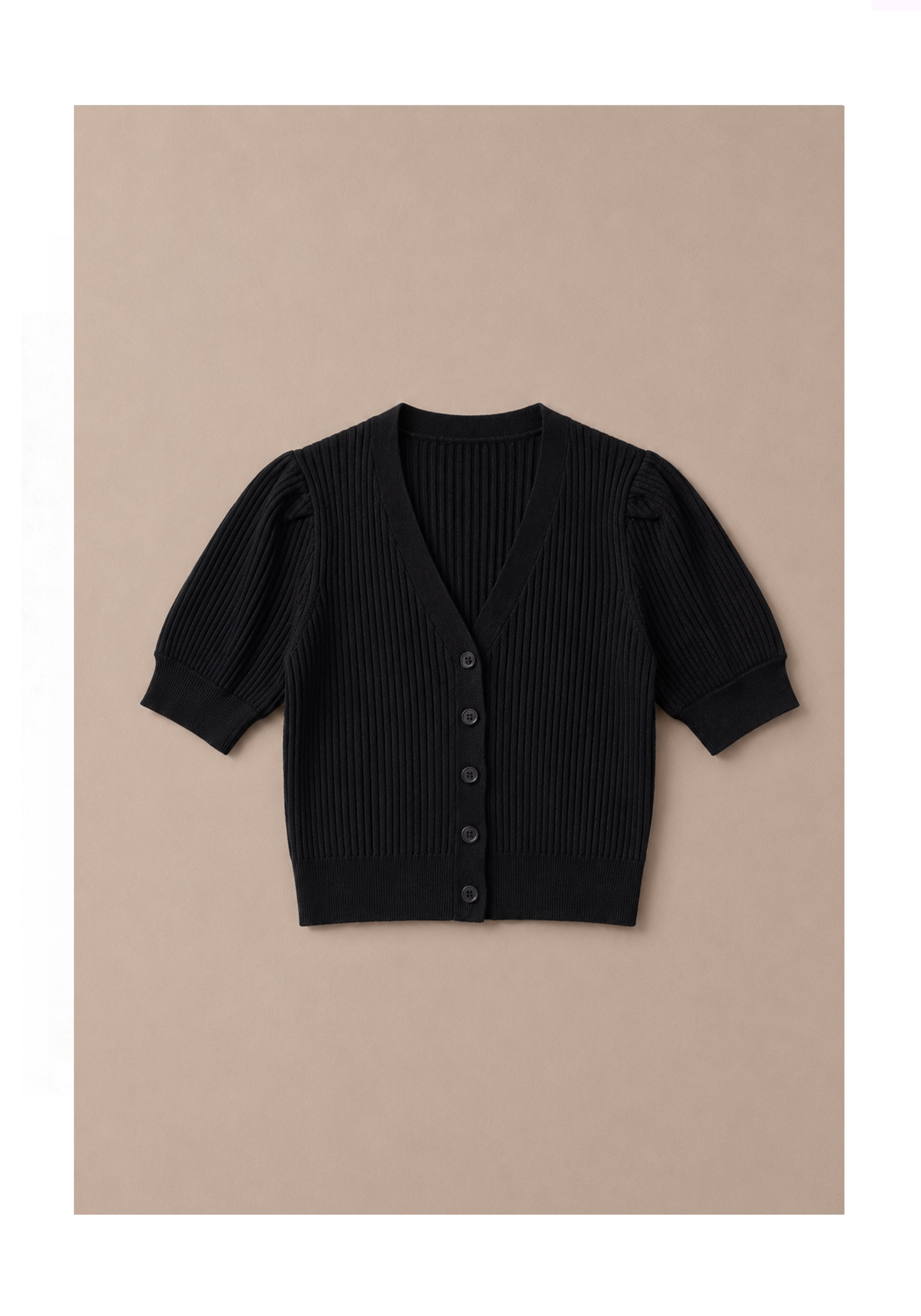 Linea Puff Sleeve Top Mysto Cashmere