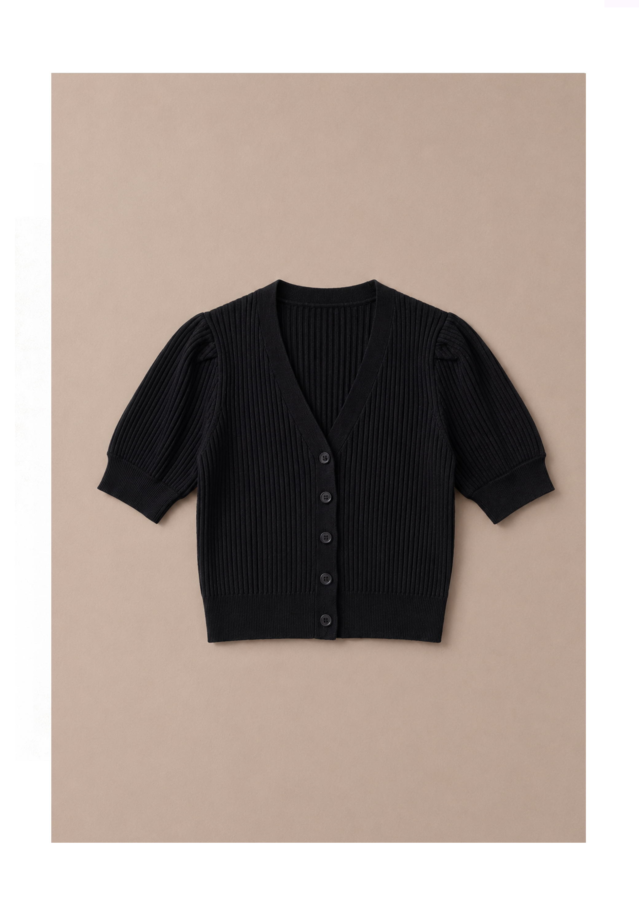 Linea Puff Sleeve Top Mysto Cashmere