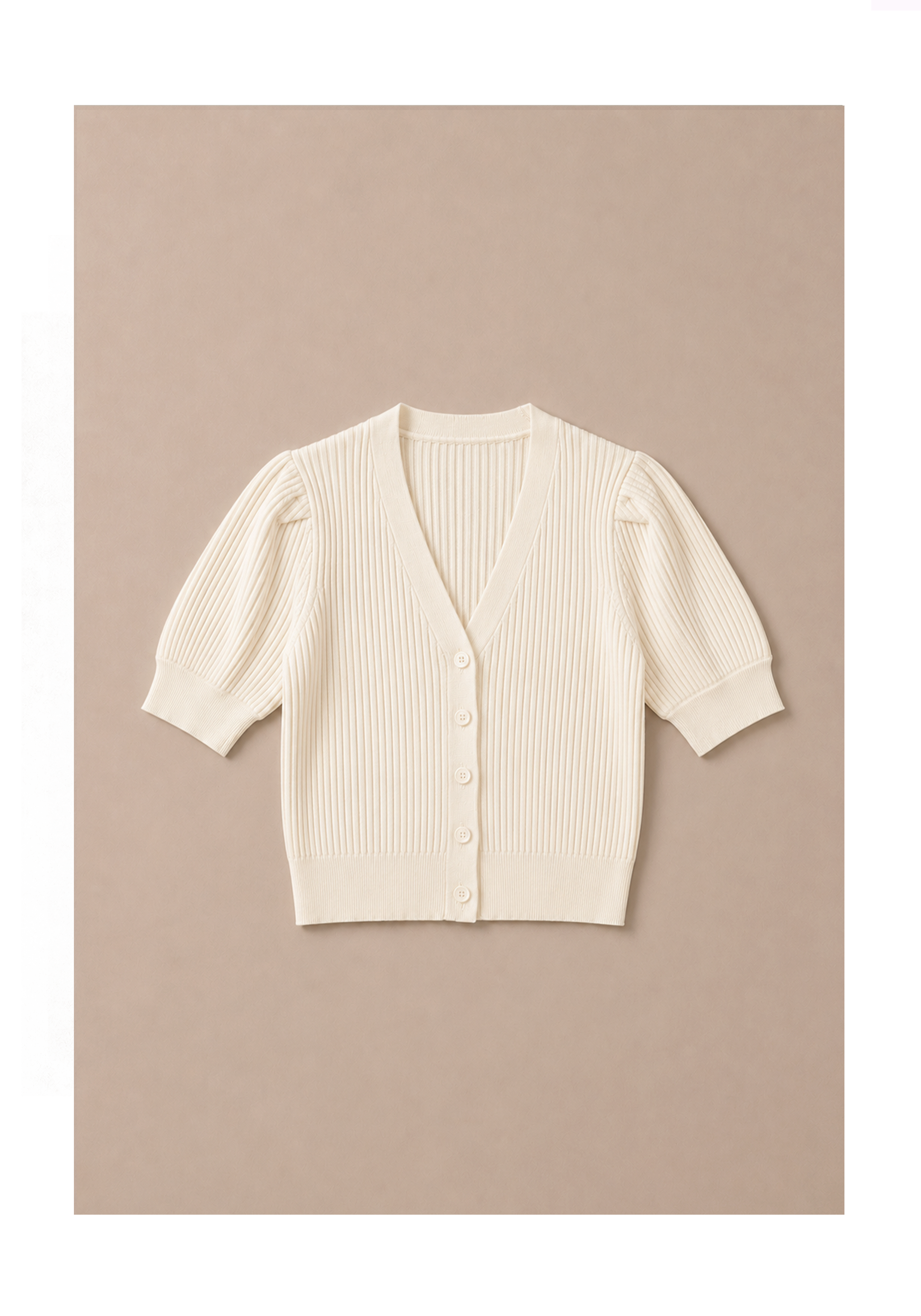 Linea Puff Sleeve Top Mysto Cashmere