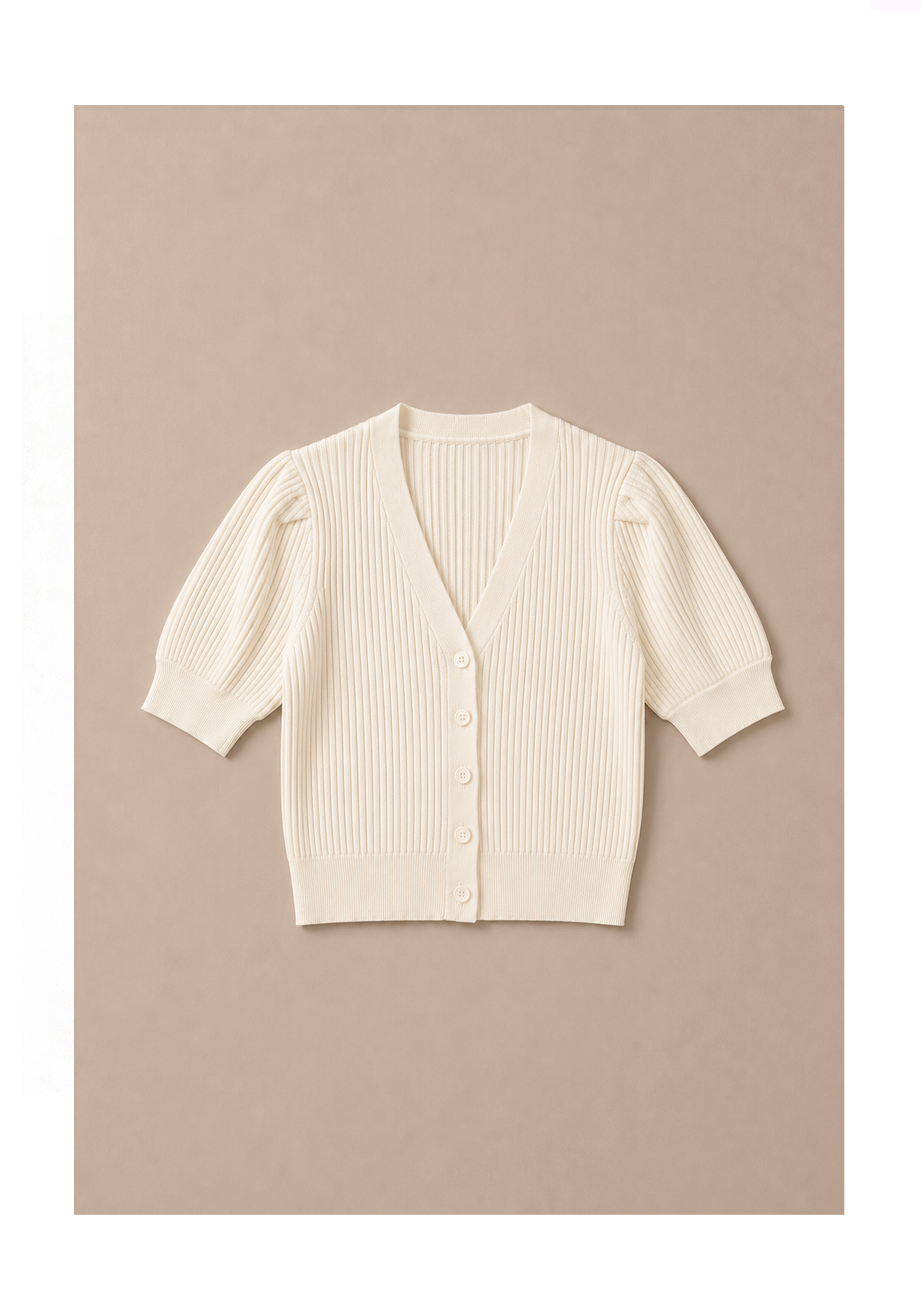 Linea Puff Sleeve Top Mysto Cashmere