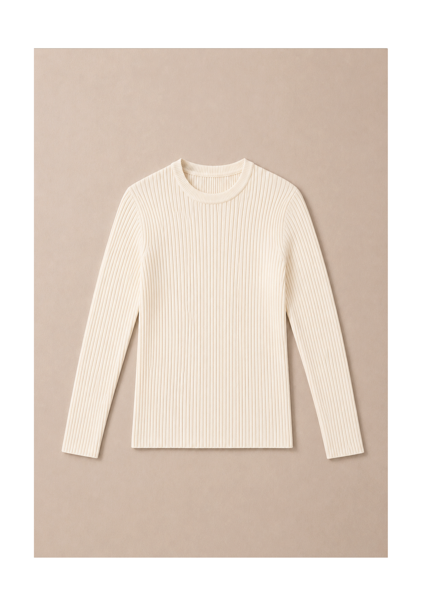 Linea Rib Sheer Top Mysto Cashmere