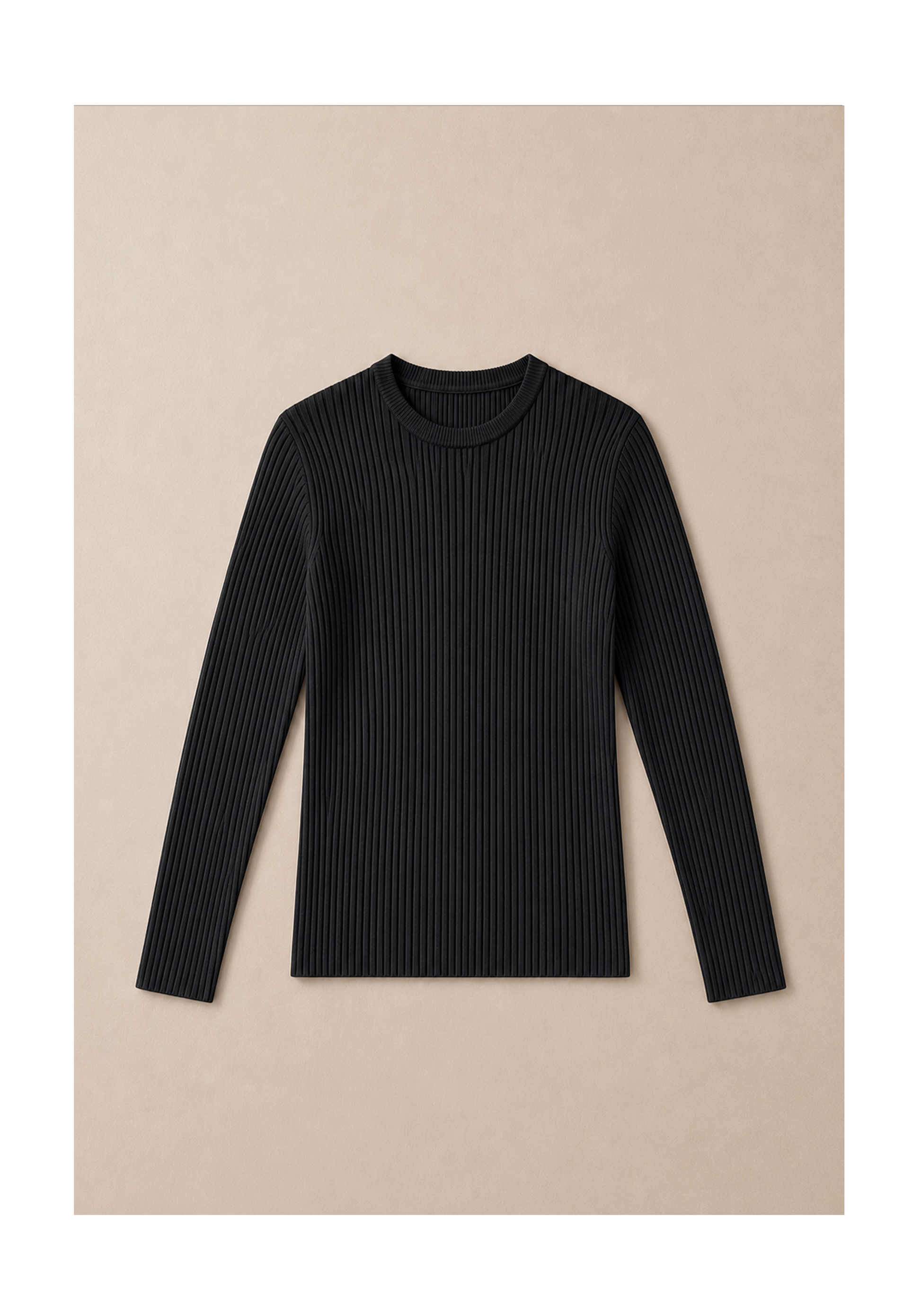 Linea Rib Sheer Top Mysto Cashmere