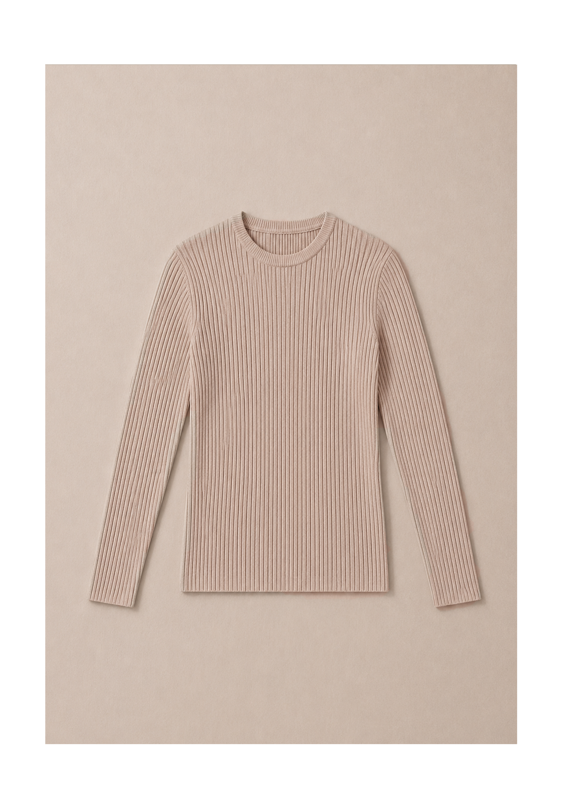 Linea Rib Sheer Top Mysto Cashmere