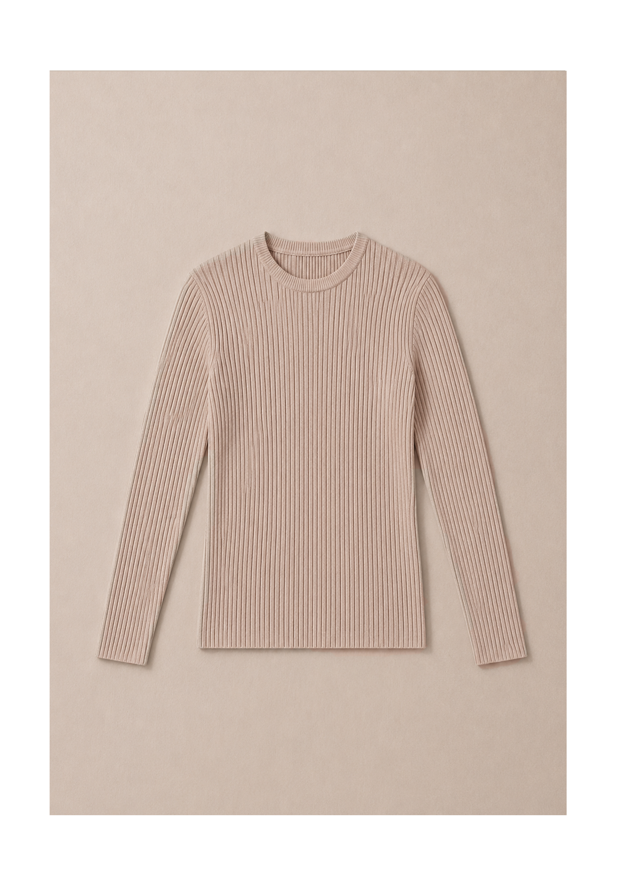 Linea Rib Sheer Top Mysto Cashmere