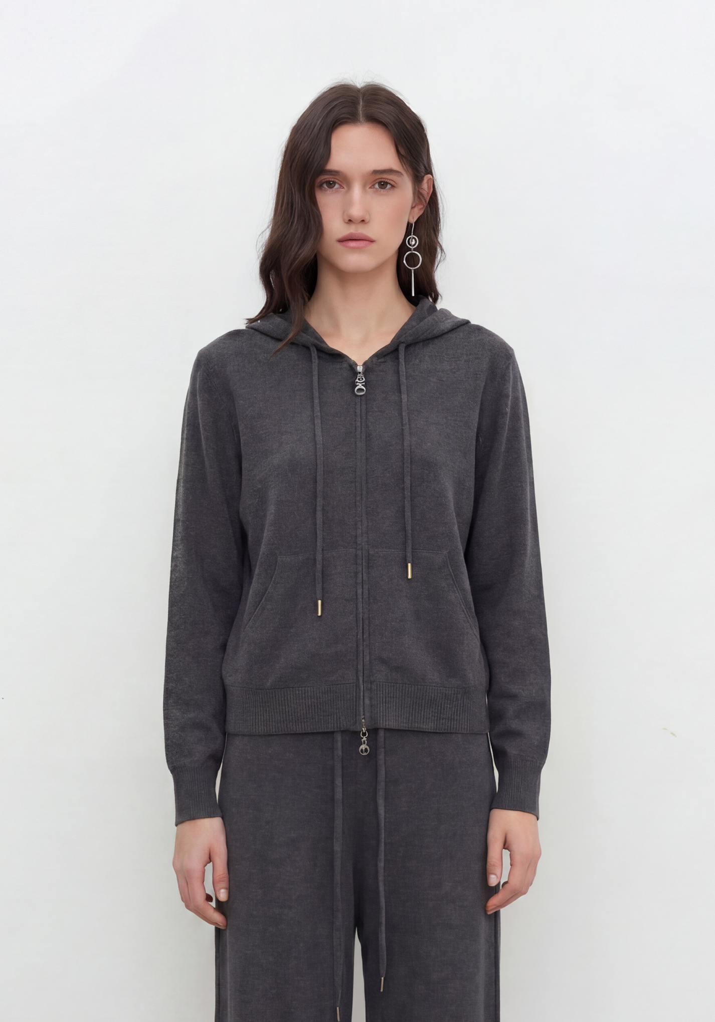 Mist Lounge Zip Hoodie