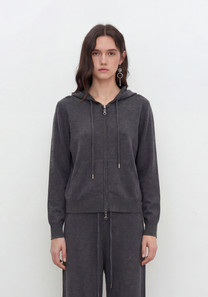 Mist Lounge Zip Hoodie