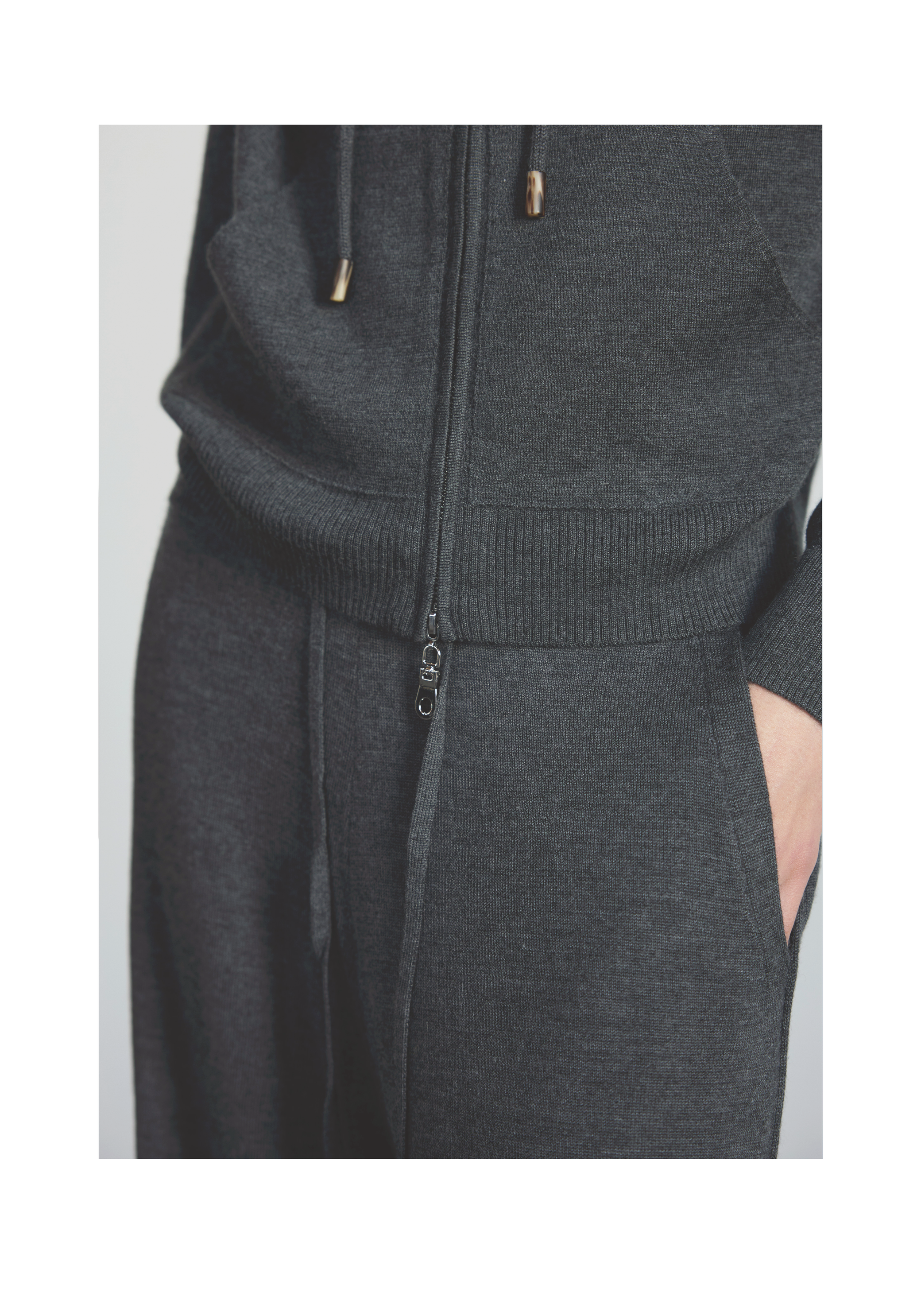 Mist Lounge Zip Hoodie