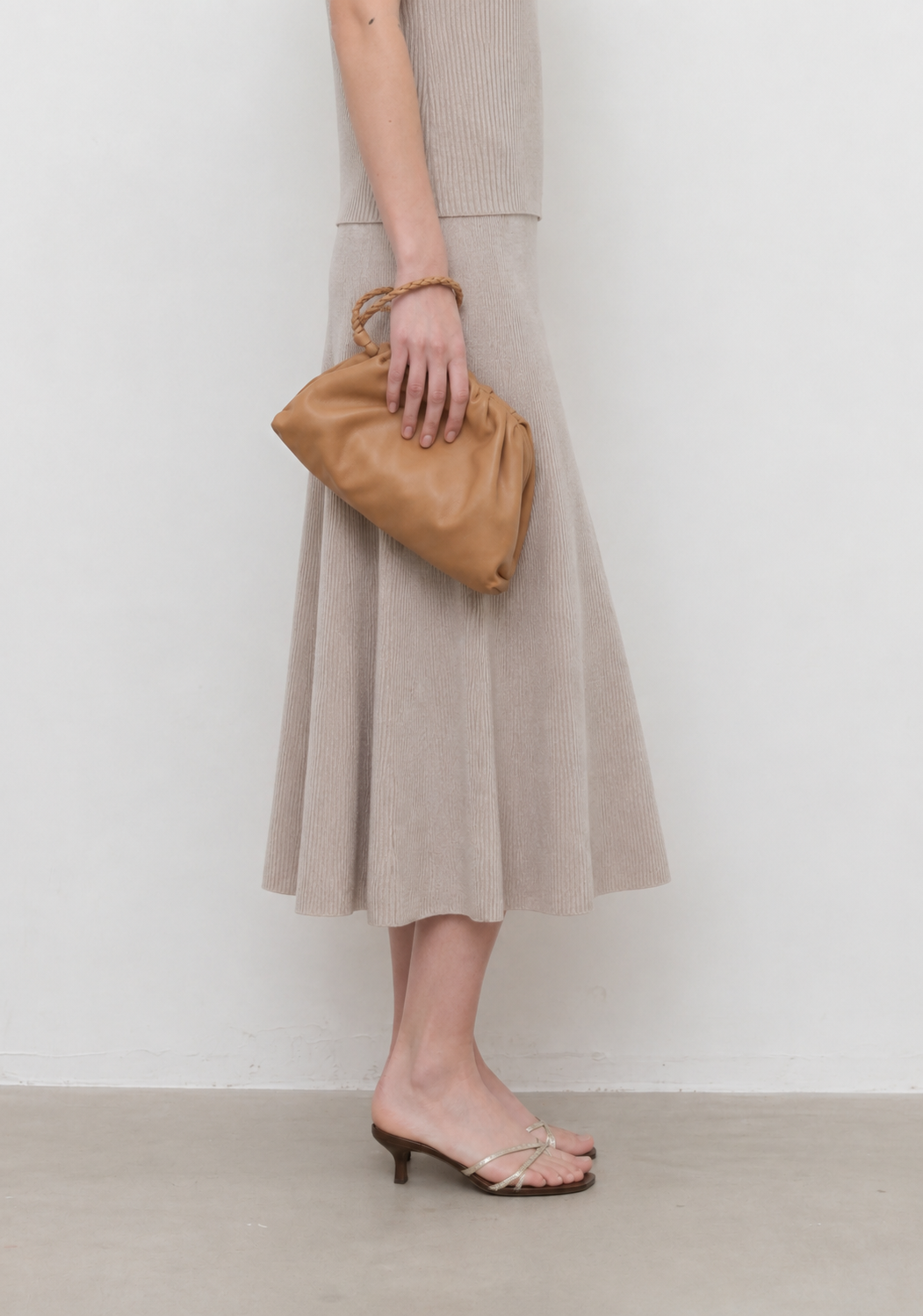 Linea Flow Midi Skirt Mysto Cashmere