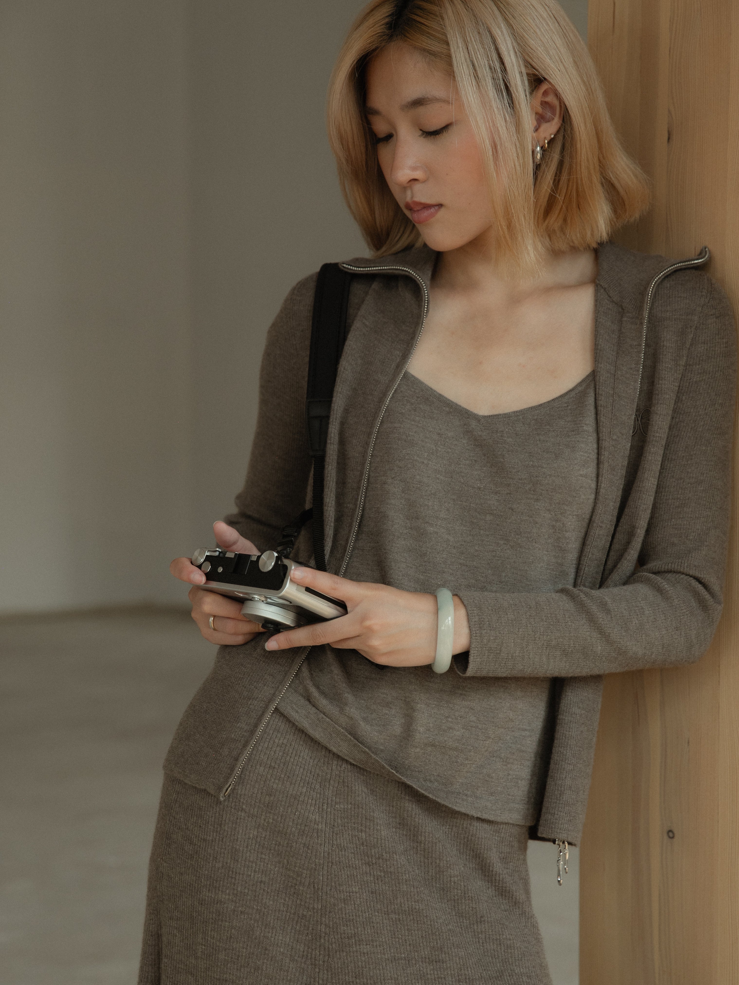 Form Dual Zip Jacket Mysto Cashmere