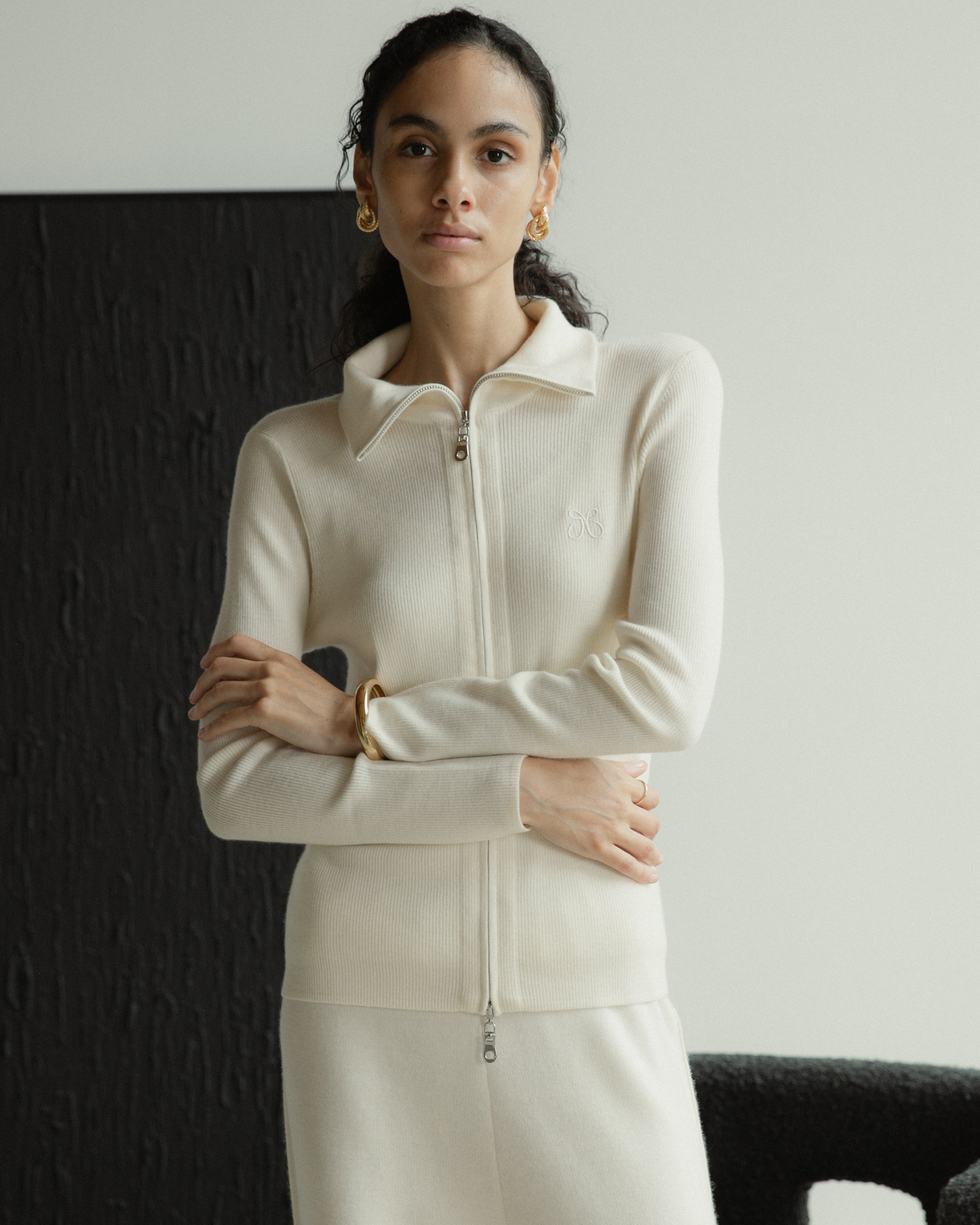 Form Dual Zip Jacket Mysto Cashmere