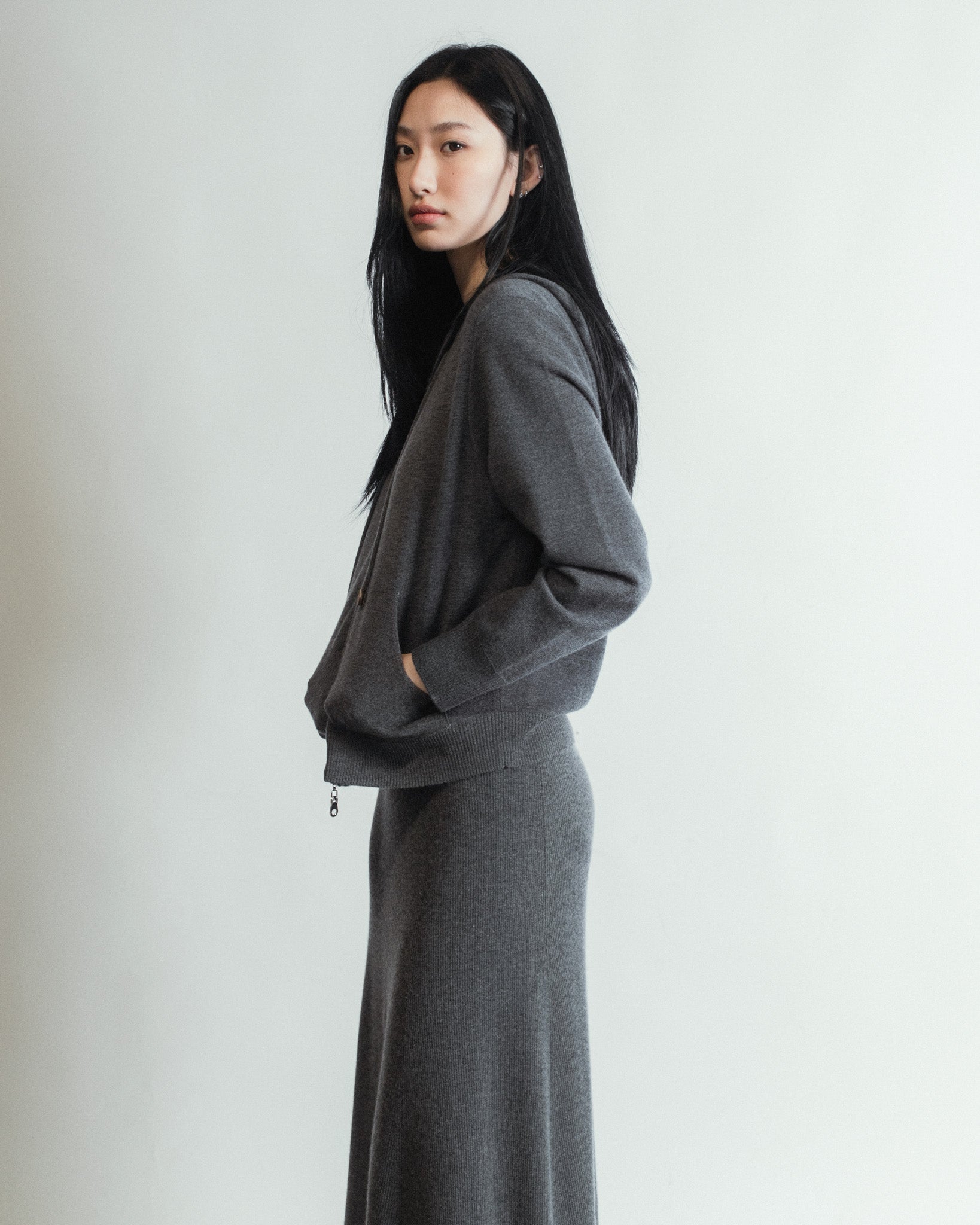 Mist Lounge Cashmere Hoodie Mysto Cashmere