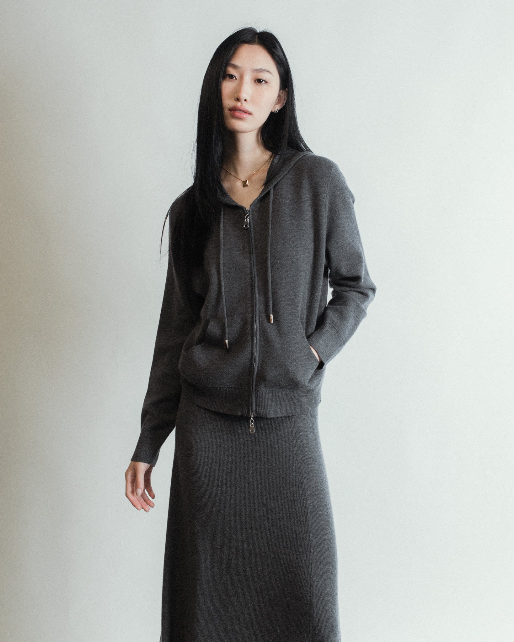 Mist Lounge Cashmere Hoodie Mysto Cashmere