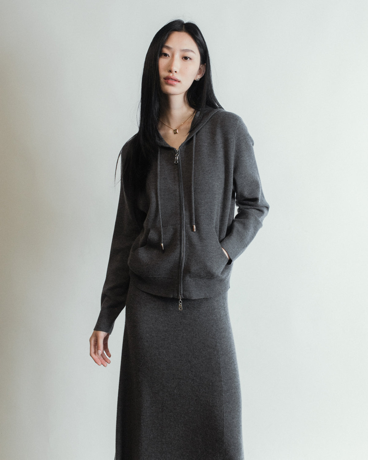 Mist Lounge Cashmere Hoodie Mysto Cashmere