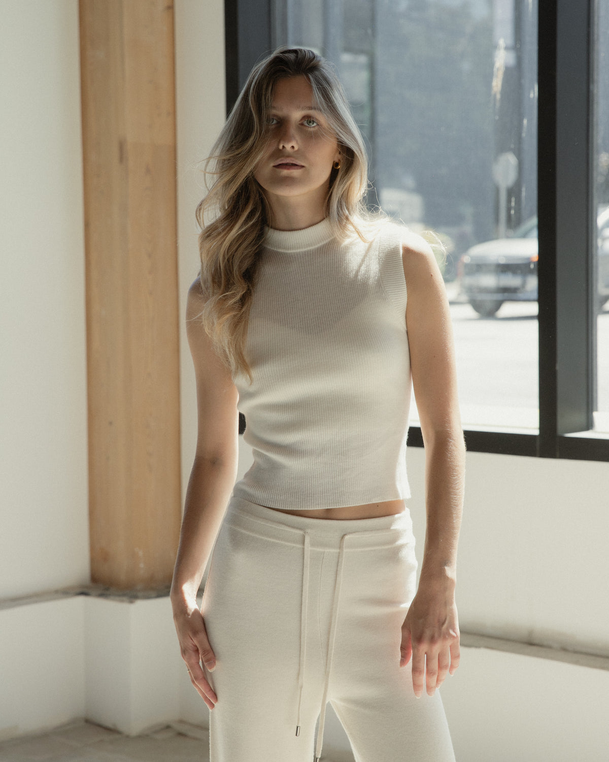 Linea Cashmere Tank Mysto Cashmere