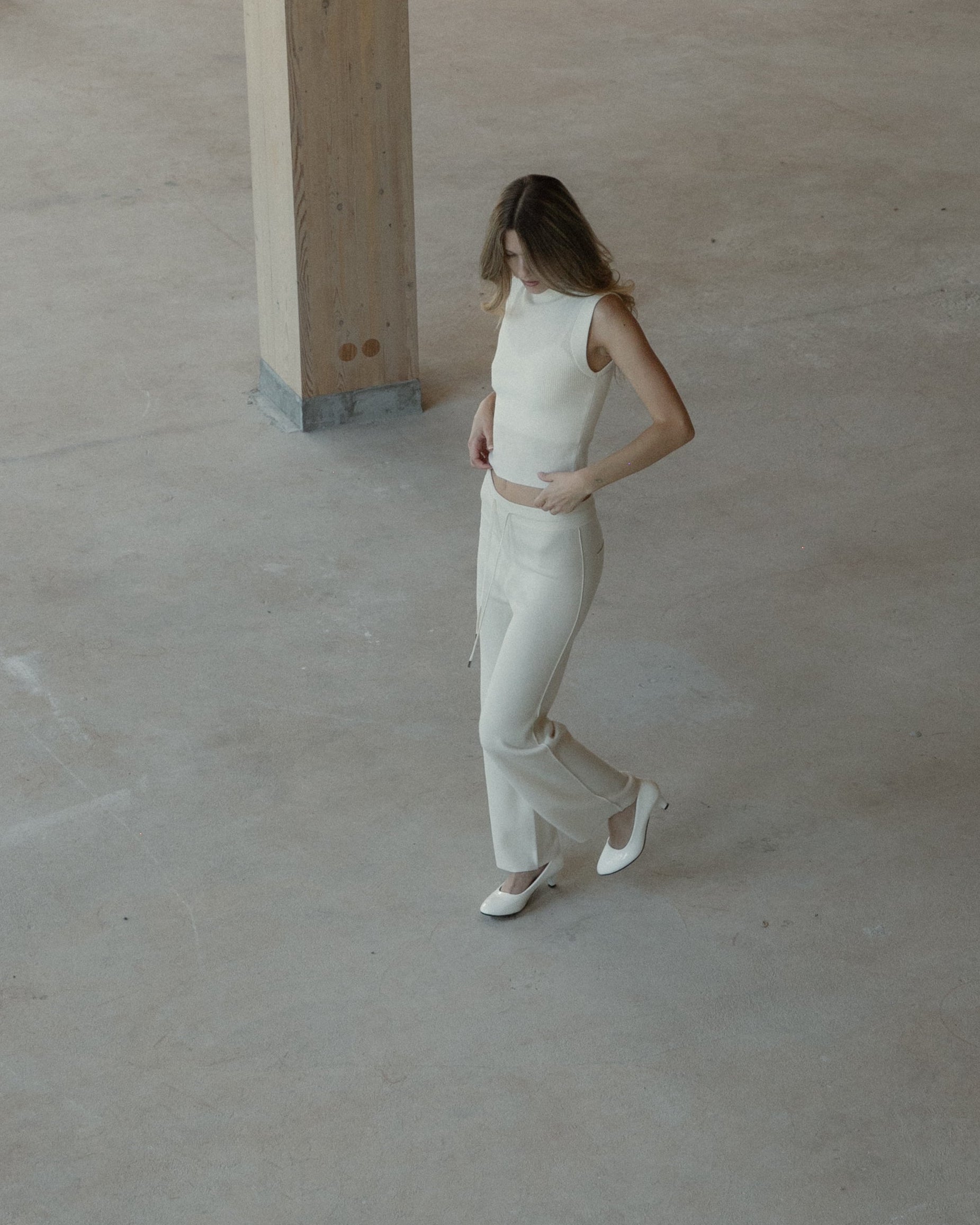 Linea Cashmere Tank Mysto Cashmere